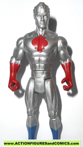 dc universe infinite heroes CAPTAIN ATOM crisis silver 3.75 inch toy figure