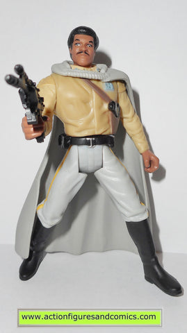 star wars action figures LANDO CALRISSIAN General 1998 complete power of the force potf