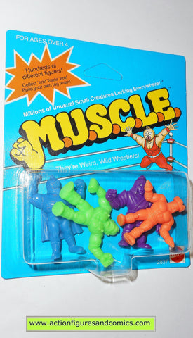 Muscle m.u.s.c.l.e men kinnikuman 4 pack moc COLOR CLASS B mattel action figures