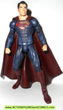 dc universe classics SUPERMAN man of steel movie masters DARK RED BLUE