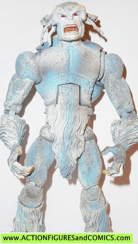 marvel legends SASQUATCH white variant apocalypse series toy biz action figures