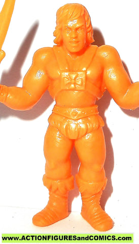 Masters of the Universe HE-MAN Motuscle muscle motu light blue 2016 orange
