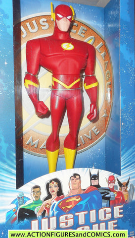 justice league unlimited FLASH 10 INCH 2003 dc universe action figures moc mib