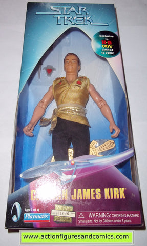 Star Trek CAPTAIN KIRK mirror mirror KB toys 9 inch playmates action figures moc mip mib