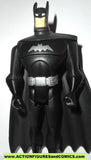 justice league unlimited BATMAN black suit silver emblem dc universe