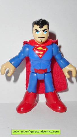 DC imaginext SUPERMAN dark blue fisher price justice league super friends