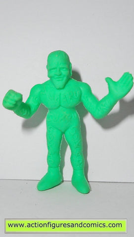 Kinnikuman Kinkeshi m.u.s.c.l.e SKULL BOZO 33 TEAL Japan muscle vintage bandai