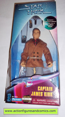 Star Trek CAPTAIN KIRK City on the edge of forever 9 inch playmates action figures moc mip mib