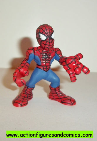 Marvel Super Hero Squad SPIDER-MAN complete red blue reg 1 pvc action figures