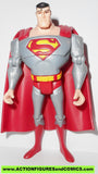 justice league unlimited SUPERMAN grey suit dc universe action figures jlu
