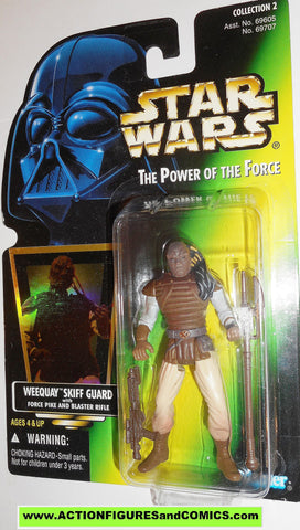 star wars action figures WEEQUAY power of the force 00 Collection 2 moc