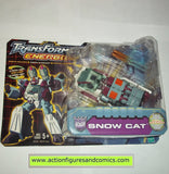 Transformers energon SNOWCAT snow cat 2003 gi joe vehicle moc mip mib