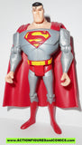 justice league unlimited SUPERMAN grey suit dc universe action figures jlu