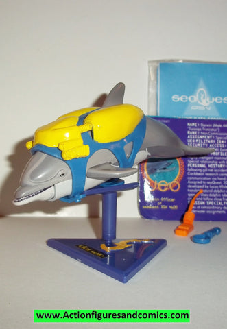 SeaQuest DSV action figures DARWIN the DOLPHIN 1993 playmates toys complete