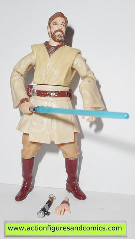 star wars action figures OBI WAN KENOBI 1 2005 Revenge of the sith