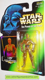 star wars action figures C-3PO Green card .01 power of the force hasbro toys moc