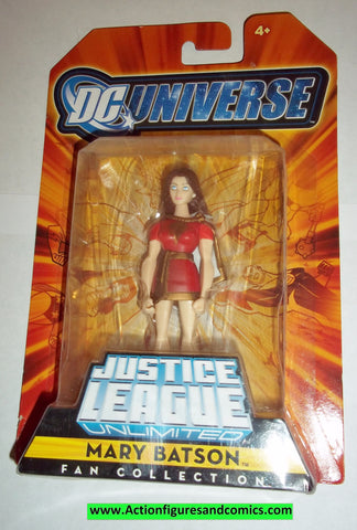 justice league unlimited MARY BATSON shazam dc universe moc