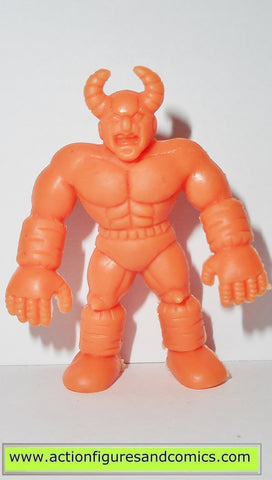 Muscle m.u.s.c.l.e men Kinnikuman TERRI BULL baffaloman c 058 CLASS B SALMON 1985 mattel toys action figures