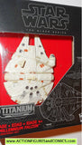 star wars titanium MILLENNIUM FALCON the black series 2015 01 1 moc mib