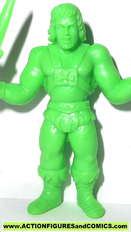 Masters of the Universe HE-MAN Motuscle muscle motu light blue 2016 light green