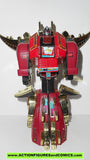 Transformers Generation 2 SNARL dinobot g2 red stegosaurus