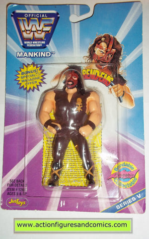 mankind wwf wwe action figures bend ems mick foley