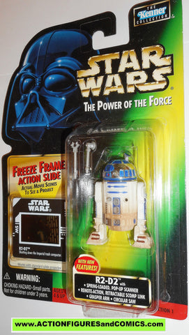 star wars action figures R2-D2 freeze frame IMPERIAL power of the force moc