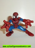 Marvel Super Hero Squad SPIDER-MAN web wings red blue pvc