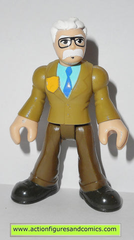 DC imaginext COMMISSIONER GORDON batman fisher price justice league super friends