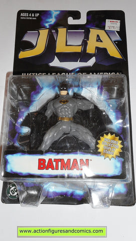 Total Justice JLA BATMAN black gray 1998 dc universe league action figure MOC 00