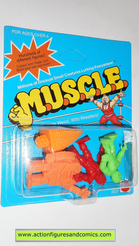 Muscle m.u.s.c.l.e men kinnikuman 4 pack SUNSHINE salmon orange color mattel action figures moc