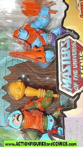 masters of the universe minis MAN AT ARMS FAKER HE-MAN classics action figures moc