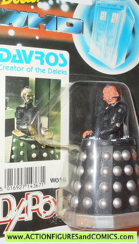 doctor who action figures DALEK DAVROS vintage 1987 DAPOL dr moc
