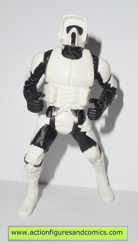 star wars action figures BIKER SCOUT 1997 imperial trooper power of the force