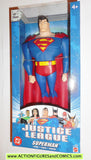 justice league unlimited SUPERMAN 10 inch dc universe moc mib