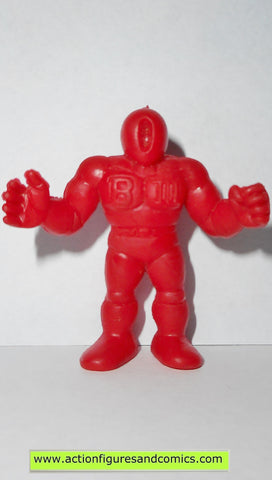 Muscle m.u.s.c.l.e men kinnikuman BERMUDA III A 119 1985 RED mattel toys action figures