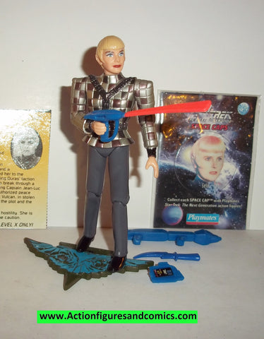 Star Trek SELA space cap pog 1993 playmates complete action figures 1994