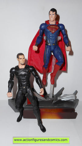 dc universe classics SUPERMAN vs GENERAL ZOD man of steel movie masters mattel