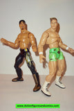 Wrestling WWE action figures EDDIE GUERRERO vs BILLY GUN wwf finishing moves jakks