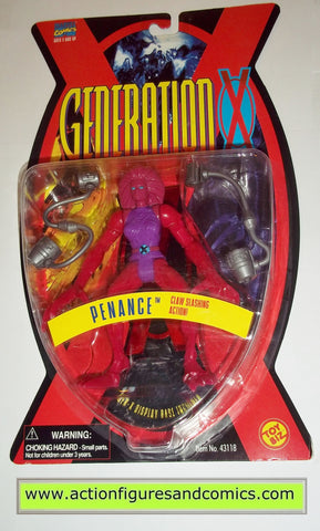 X-MEN X-Force toy biz PENANCE Generation X 1995 marvel universe moc mip mib action figures