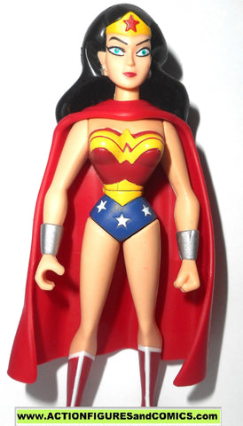 justice league unlimited WONDER WOMAN RED cape dc universe fig
