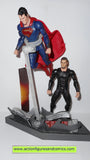 dc universe classics SUPERMAN vs GENERAL ZOD man of steel movie masters mattel