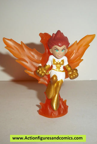 Marvel Super Hero Squad PHOENIX Jean Grey WHITE suit x-men complete pvc action figures