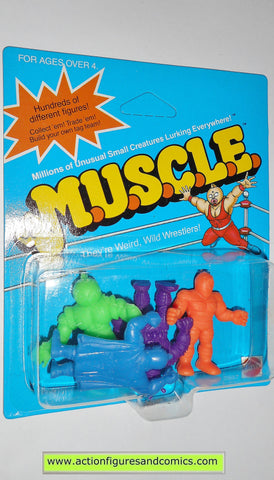Muscle m.u.s.c.l.e men kinnikuman 4 pack moc CLASS B color mattel action figures