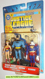 justice league unlimited WONDER WOMAN BATMAN BIZARRO 3 pack moc