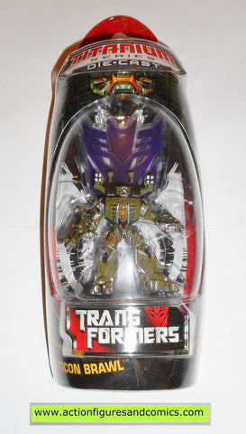 Transformers Titanium BRAWL movie 2007 MOC mip die cast 6 inch series