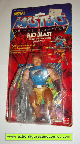 masters of the universe RIO BLAST 1984 1986 vintage he-man moc mip mib