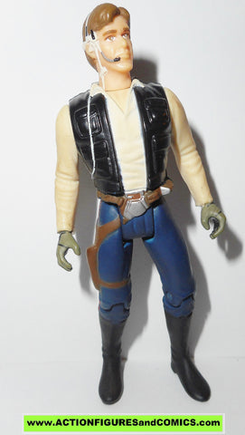 star wars action figures HAN SOLO gunner station millennium falcon hasbro toys power of the force potf 1998