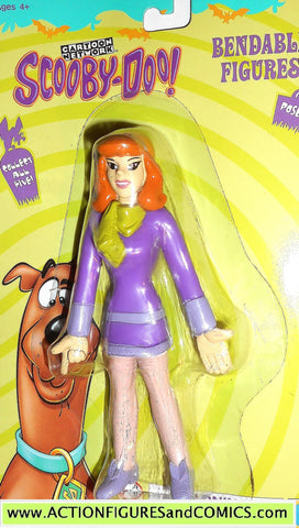 Scooby Doo DAPHNE BLAKE bendable figures equity toys cartoon network moc