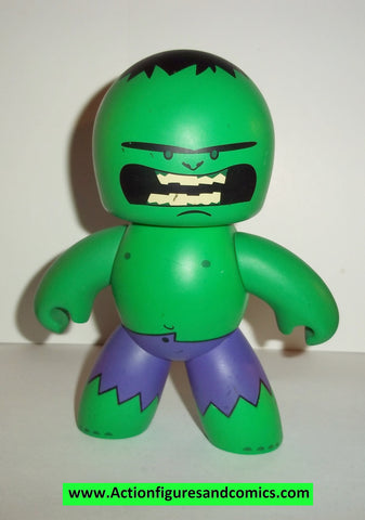 mighty muggs marvel universe HULK INCREDIBLE complete 2007 mugs 6 inch